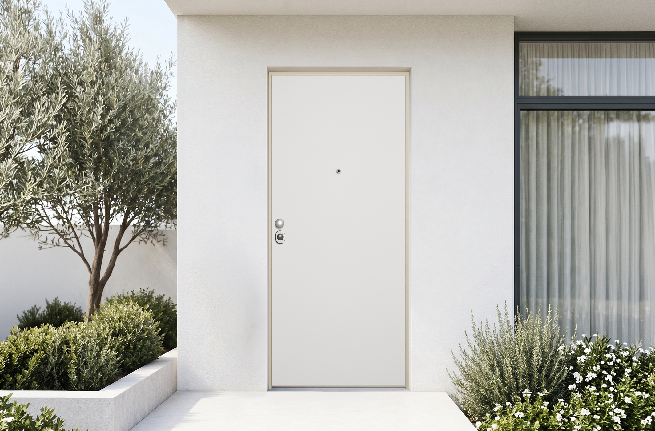 Porta para Moradia